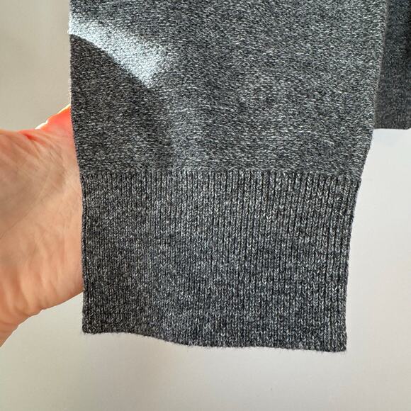 Red Ale by Alesbury Henley Mock Neck Pullover Sweater Gray Cotton Men M NWT - Picture 4 of 9